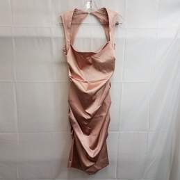 Nicole Miller Women's Sleeveless Pink Dress Size 8
