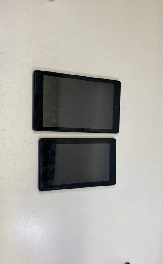 Amazon Fire Tablet Lot of 2 (Assorted Models) image number 2