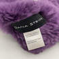 Womens Purple Fabulous Rabbit Fur Soft Neck Warmer Multifunctional Scarf image number 5