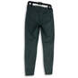 Womens Green Denim Dark Wash Stretch Pockets Skinny Leg Jeans Size 6/28 image number 2