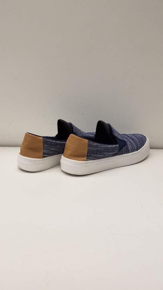 Toms Luca Stripe Slip On Sneakers Navy 8 image number 4