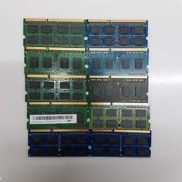 Lot of 10 Mixed PC3 DD3 Laptop Memory Ram #4 alternative image