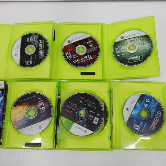 Bundle of 6 Xbox 360 Video Games image number 1