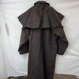 Outback Trading Company Oilskin Waterproof Brown Duster Jacket Men's 3XL alternative image