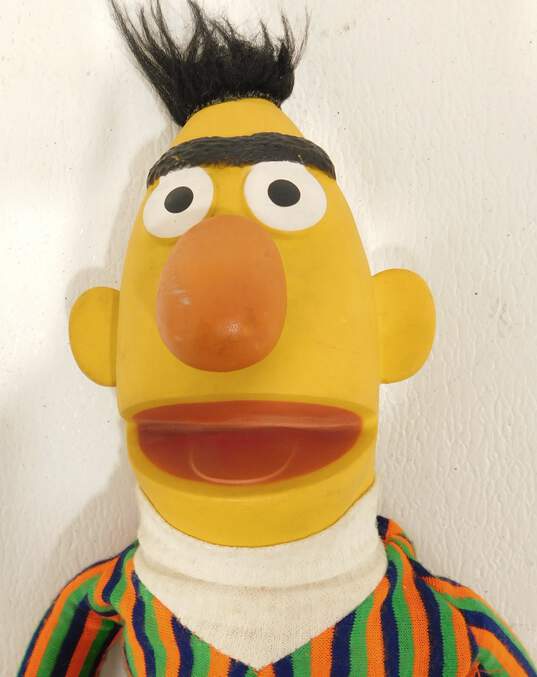 Vintage 70's Sesame Street Bert Hand Puppet Toy image number 2