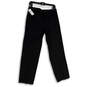 NWT Mens Black Pleated Signature Straight Leg Khaki Pants Size 30x30 image number 3