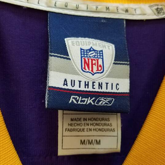 Mens Purple Minnesota Vikings Darren Sharper #42 Football NFL Jersey Size M image number 3