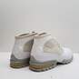 Nike Air Primo White Leather Boots Men's Size 11 image number 4