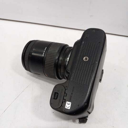 Nikon N50 35-80mm Film Camera w/ Lens & Soft Green Travel Case image number 5