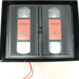 VTG James Clavell's Shogun VHS Collector's Box 4 Video Tape Set IOB alternative image