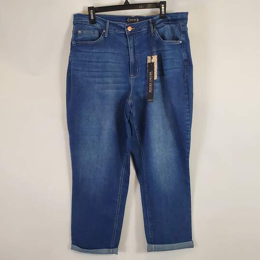 Nanette Lepore Women Blue Jeans Sz 16 NWT image number 1