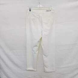 Zara The Melange White Slim Pant WM Size 29 NWT alternative image