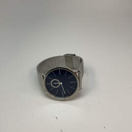 Designer Skagen SKW6230 Silver-Tone Blue Dial Chain Strap Analog Wristwatch alternative image