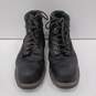 Wolverine Black Leather Waterproof Work Boots Men's Size 13 image number 6