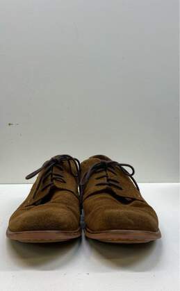 Fairlane Mckeller Brown Suede Oxford Dress Shoes Men's Size 12 M alternative image