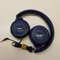 JBL Blue Wired Audio Headphones image number 1