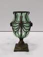 Antique French Glass Caged Footed Vase image number 2