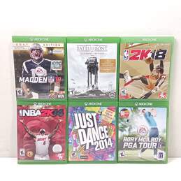 Bundle of 6 Assorted Xbox One Games