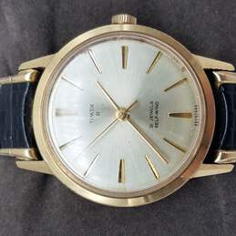 Timex 21 Jewels Self Winding Gold Tone Automatic Vintage Watch