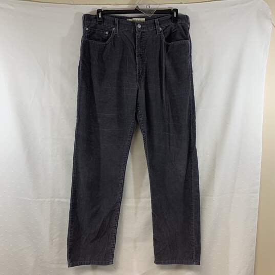 Men's Grey 505 Regular Fit Corduroy Jeans, Sz. 38x32 image number 1