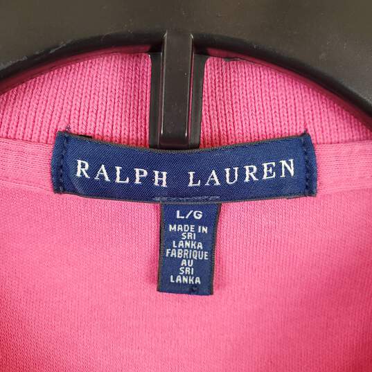 Ralph Lauren Women Pink Polo Shirt L image number 3