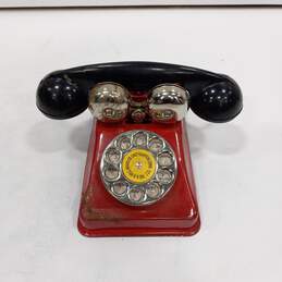 Vintage N.N. Hill Brass Co. Decorative Metal Phone