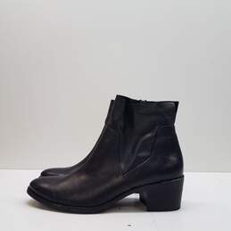 Paul Green Leather Suzette Boots Black 7.5