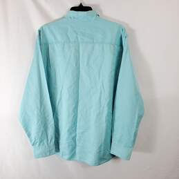 Tommy Bahama Men Turquoise Button Up L NWT alternative image