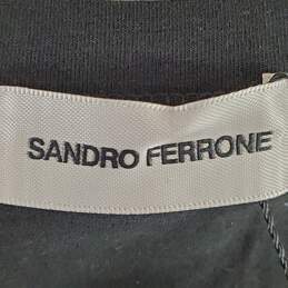 Sandro Ferrone Women Black T-Shirt M NWT alternative image