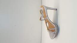 Thalia Sodi Livy Platform Dress Sandals Women's Shoes, silver bling, Size 8M alternative image