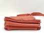 Fossil Leather North South Crossbody Terracotta image number 7
