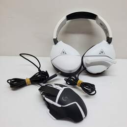 Gaming Set Headphones & Mouse - Ear Force 200 & Logitech G502 SE (Untested)
