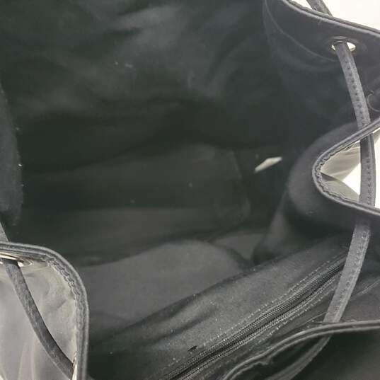Guess Black Nylon Backpack image number 4