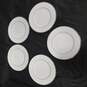 5 Piece Set of White Mikasa Salad Plate image number 1