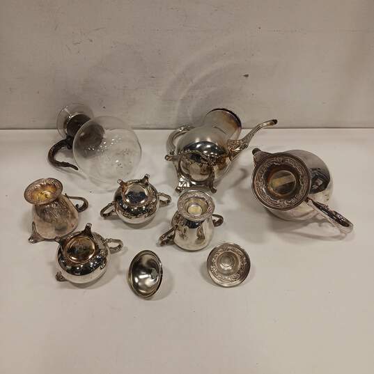 Silver Plated 7 Pc. Tea Set image number 4