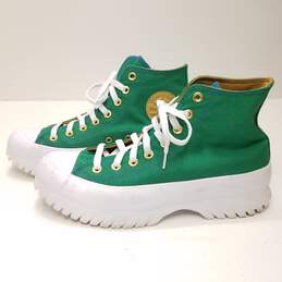 Converse Chuck Taylor Men Green Hi-Top Sneakers sz 8.5