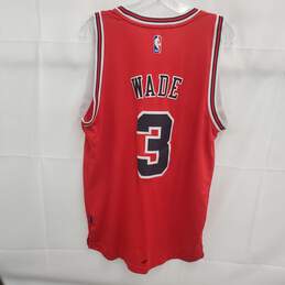 Adidas Swingman Chicago Bulls Dwayne Wade 3 Jersey Men's Size M alternative image