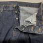 Patagonia Organic Cotton Iron Clad Denim Blue Jeans Men's 35 image number 3