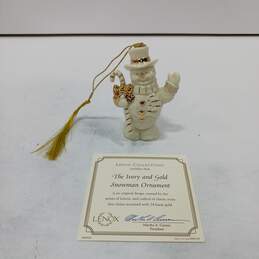 Lenox Snowman Ornament
