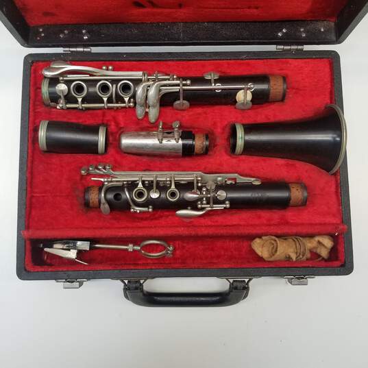 King Lemaire Paris France Clarinet With Hard Case image number 2