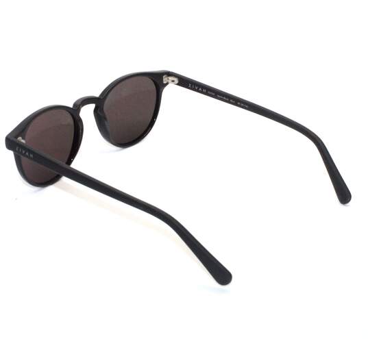 Zivah Glow Polarized Black Frame Sunglasses image number 6