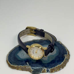 Designer Kate Spade Gold-Tone Adjustable Strap Quartz Analog Wristwatch