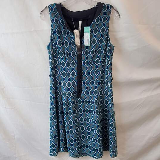 Kensie Tahiti Teal Green Combo Pattern Sleeveless Dress Size M image number 1