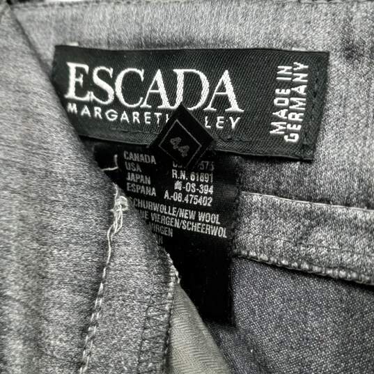 Escada Grey Dress Pants Men's Size 44 image number 4