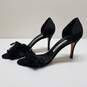 Manolo Blahnik Feather Toe Heels Wms Size 39.5 AUTHENTICATED image number 2