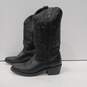 Laredo Black Western Boots Men's Size 7.5D image number 2