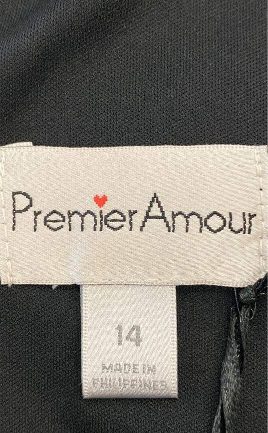 Premier Amour Black Jumpsuit - Size 14 image number 3