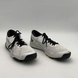 Mens Gel Course Glide 1111A085 Black White Lace-Up Sneaker Shoes Size 10 alternative image