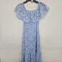 Blue Lace Maxi Dress image number 1