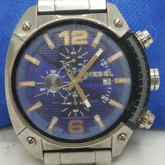 Men's Diesel Oversize Only The Brave Stainless Steel Watch image number 1